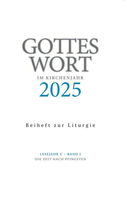 Produktbild: Gottes Wort im Kirchenjahr