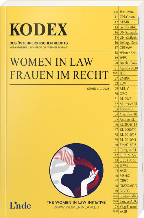 Produktbild: KODEX Women in Law / Frauen im Recht
