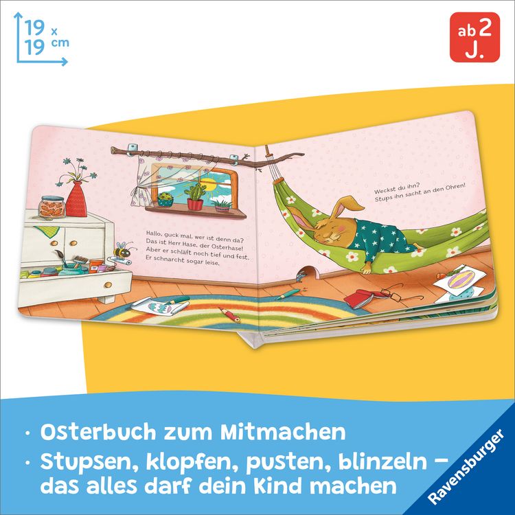 Produktbild: Stups Herrn Hase auf die Nase