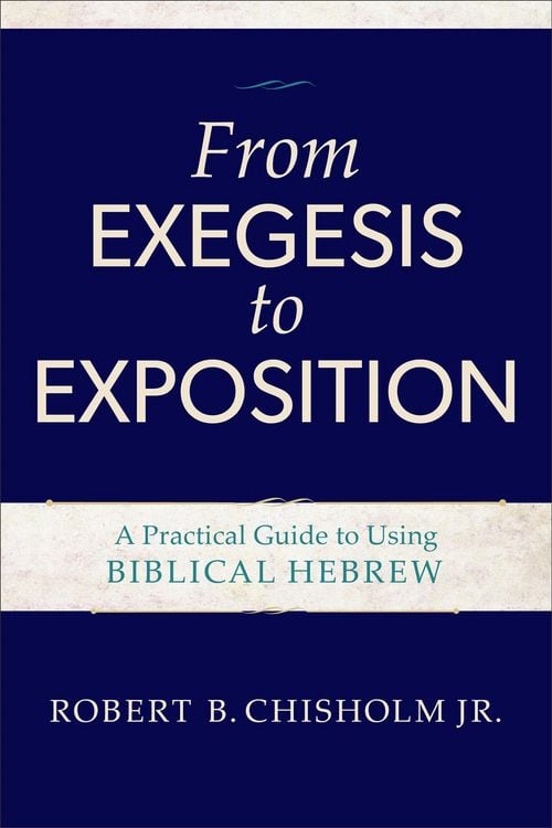 Produktbild: From Exegesis to Exposition