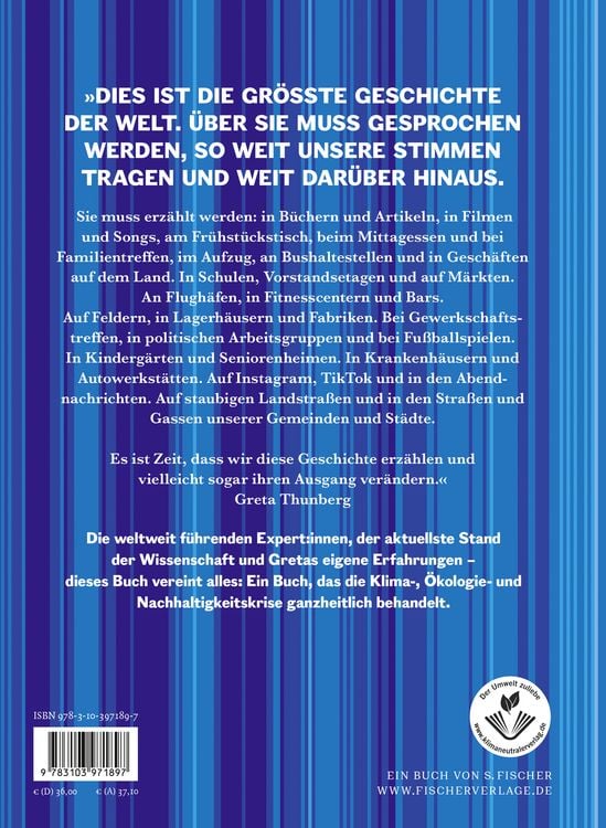 Produktbild: Das Klima-Buch von Greta Thunberg