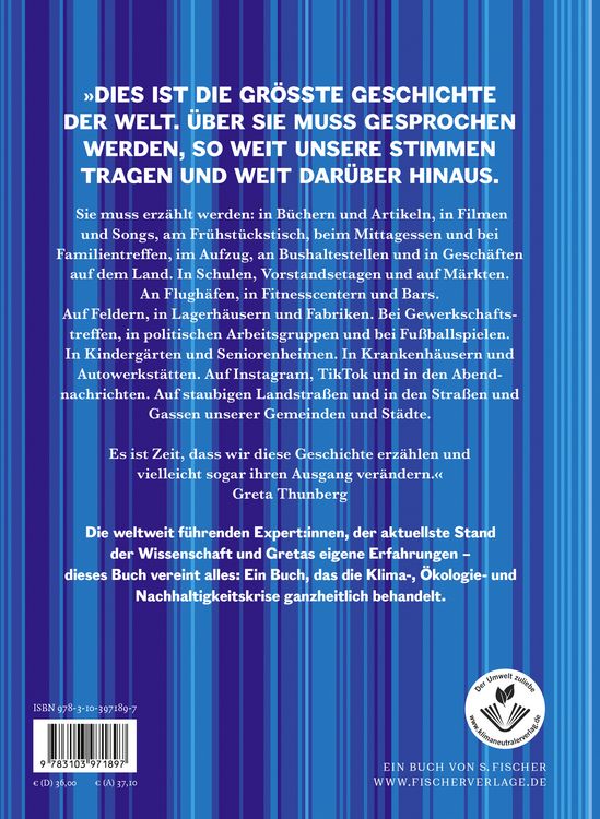 Produktbild: Das Klima-Buch von Greta Thunberg