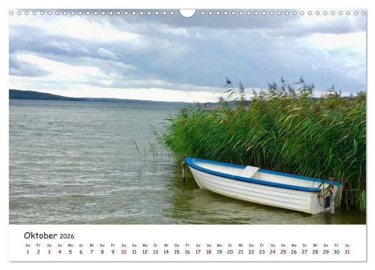 Produktbild: Natur und Landschaft Mecklenburg - Vorpommern 2026 (Wandkalender 2026 DIN A3 quer), CALVENDO Monatskalender