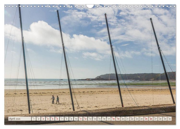 Produktbild: JERSEY THE CHANNEL ISLAND (Wall Calendar 2026 DIN A3 landscape), CALVENDO 12 Month Wall Calendar