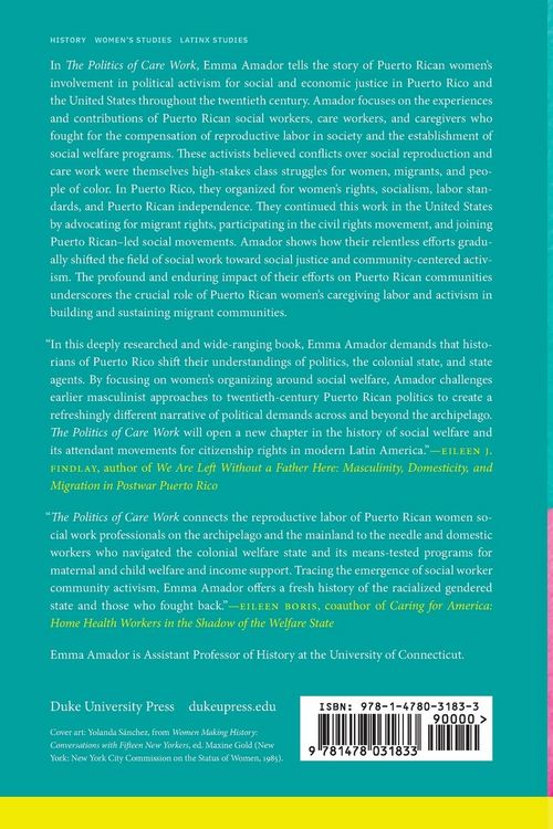 Produktbild: The Politics of Care Work