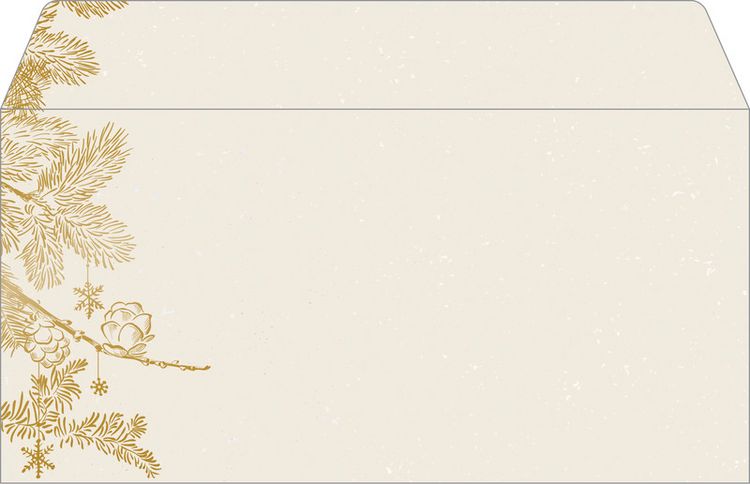 Produktbild: W'Umschlag Golden Christ.C6/C5