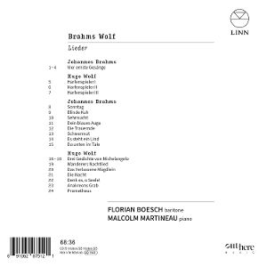 Produktbild: Brahms & Wolf: Lieder