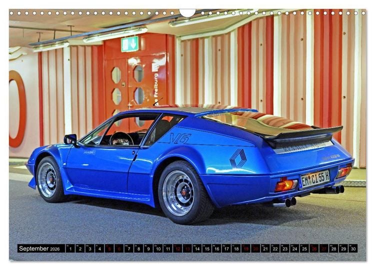 Produktbild: Renault Alpine A310 V6 (Wandkalender 2026 DIN A3 quer), CALVENDO Monatskalender