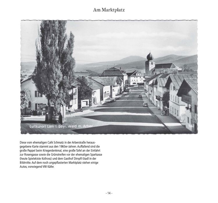 Produktbild: Frejas en da Lam. Der Markt Lam in historischen Ansichtskarten ab 1893