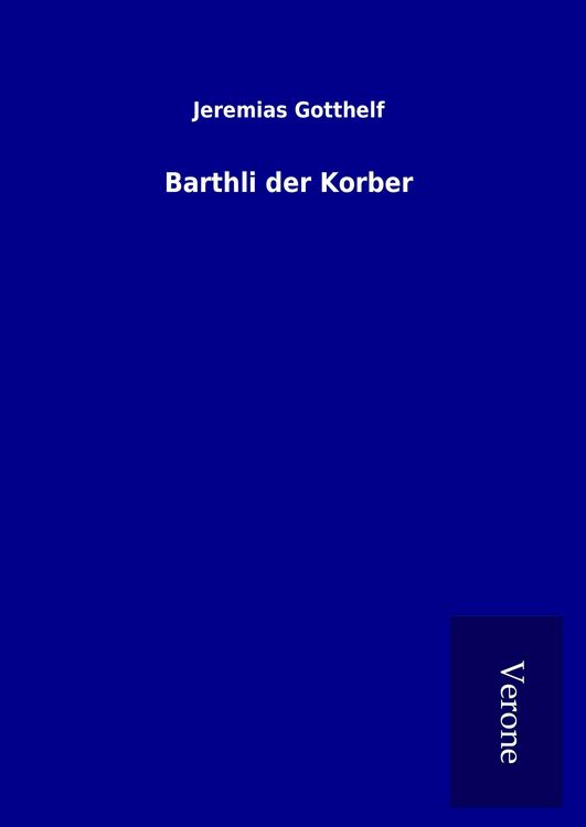 Produktbild: Barthli der Korber