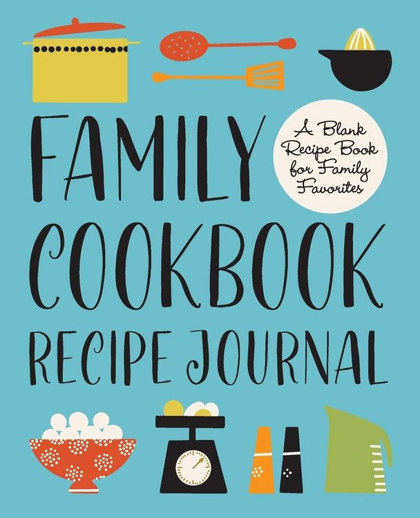 Produktbild: Family Cookbook Recipe Journal