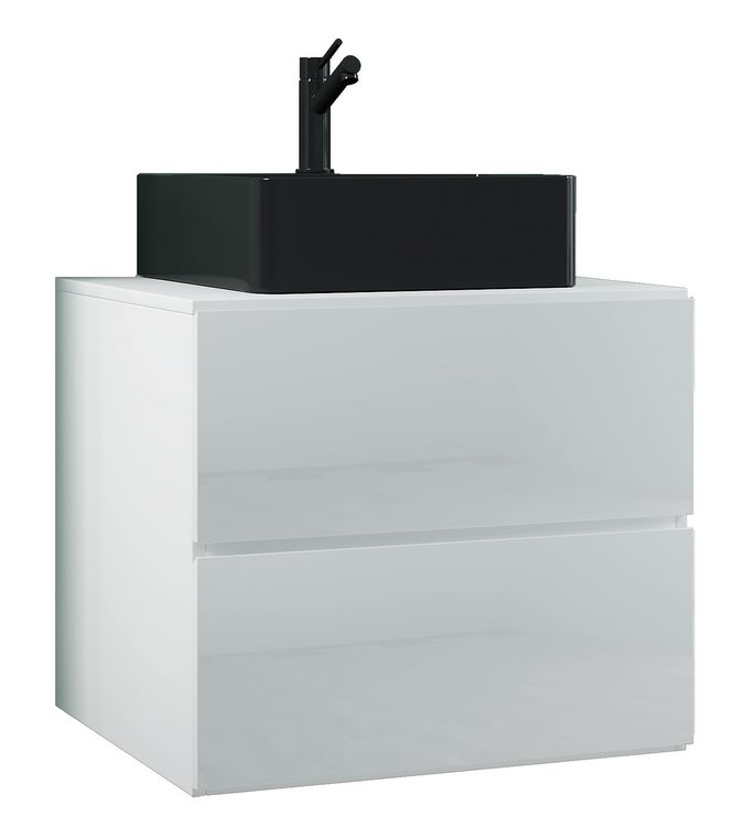 Produktbild: 2-tlg. Waschplatz Waschtisch Lendas S Schublade BL
