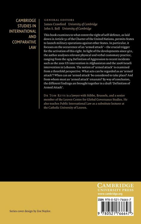 Produktbild: Armed Attack and Article 51 of the UN Charter