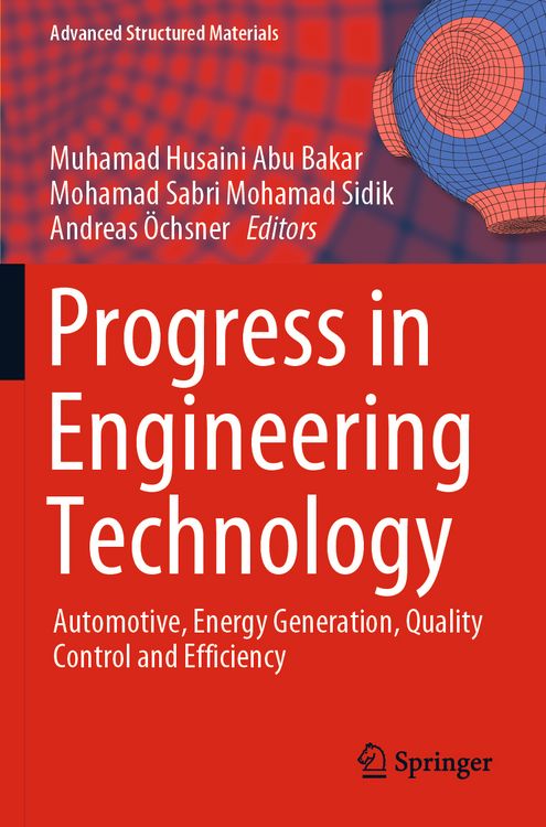 Produktbild: Progress in Engineering Technology