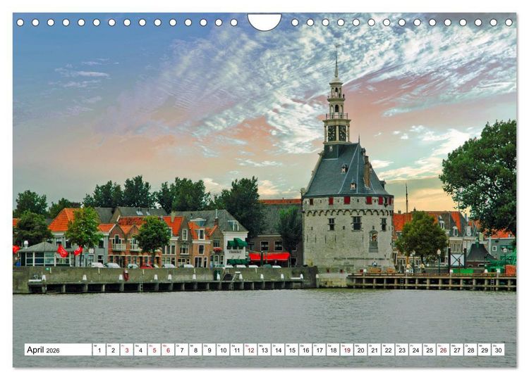 Produktbild: Idylle am Ijsselmeer (Wandkalender 2026 DIN A4 quer), CALVENDO Monatskalender