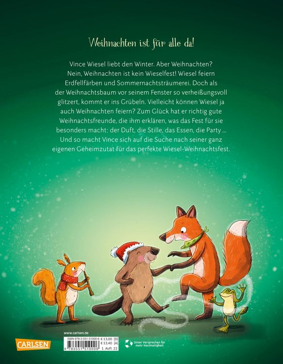Produktbild: Wie feiern Wiesel Weihnachten?