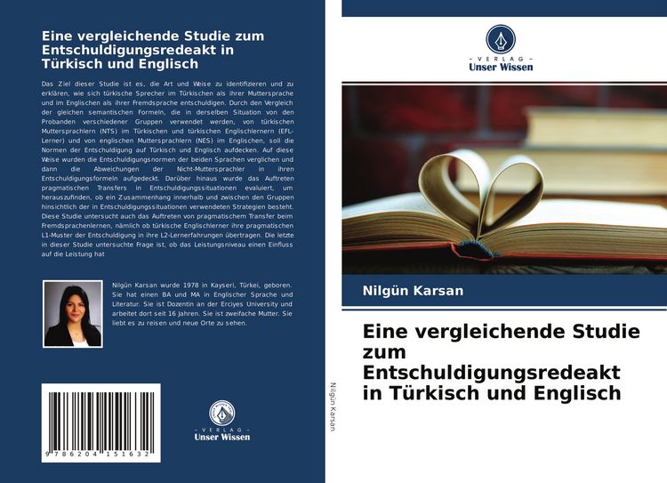 Produktbild: Eine vergleichende Studie zum Entschuldigungsredeakt in T&uuml;rkisch und Englisch