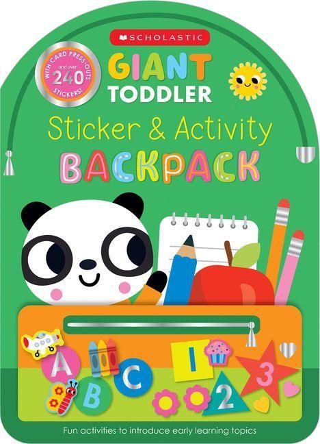 Produktbild: Giant Toddler: Sticker & Activity Backpack (Scholastic Early Learners)