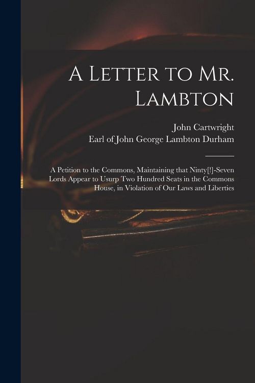 Produktbild: A Letter to Mr. Lambton