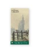 Produktbild: National Gallery: Monet, The Thames Below Westminster 2024 Year Planner - Month to View