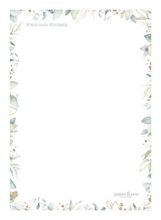 Produktbild: paper&you Block A5 To-do [Blattgold] EM
