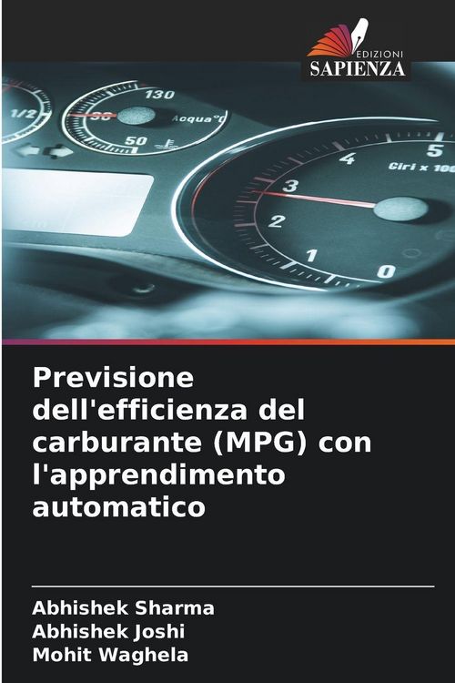 Produktbild: Previsione dell'efficienza del carburante (MPG) con l'apprendimento automatico