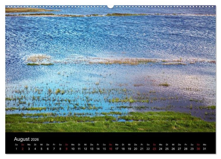 Produktbild: D&auml;nemarks Nordseek&uuml;ste (Wandkalender 2026 DIN A2 quer), CALVENDO Monatskalender