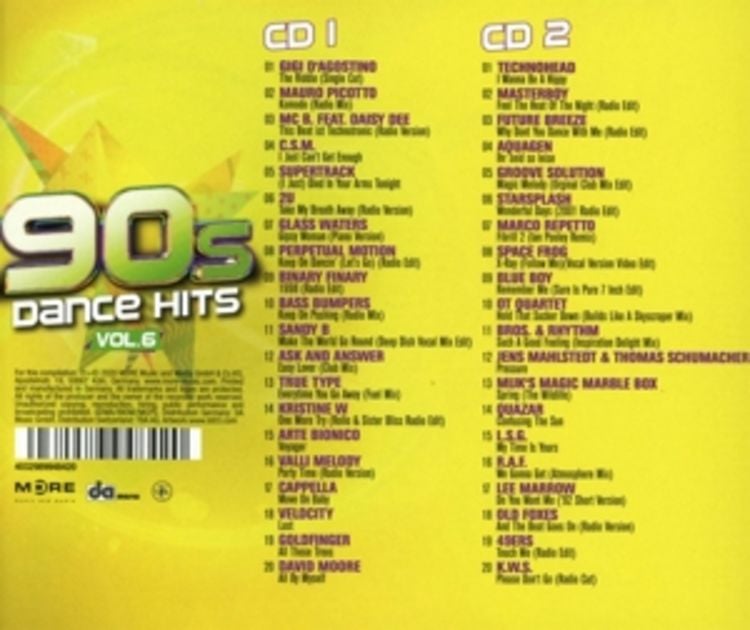 Produktbild: 90s Dance Hits Vol.6