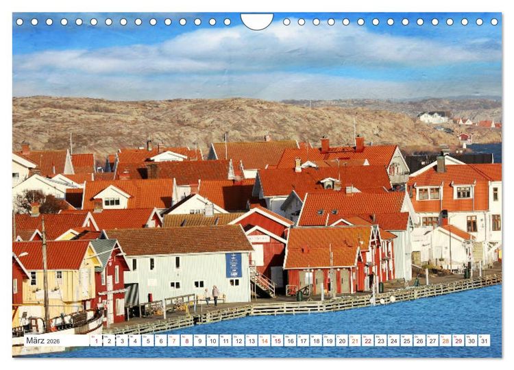Produktbild: Schwedische Westk&uuml;ste (Wandkalender 2026 DIN A4 quer), CALVENDO Monatskalender