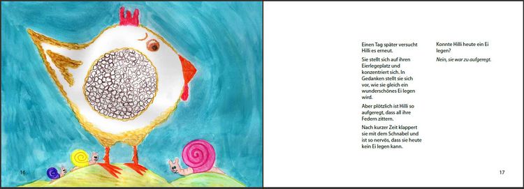Produktbild: Hilli legt ihr erstes Ei - Das Bilderbuch vom Lernen. F&uuml;r alle Kinder, die gro&szlig;e Pl&auml;ne haben.