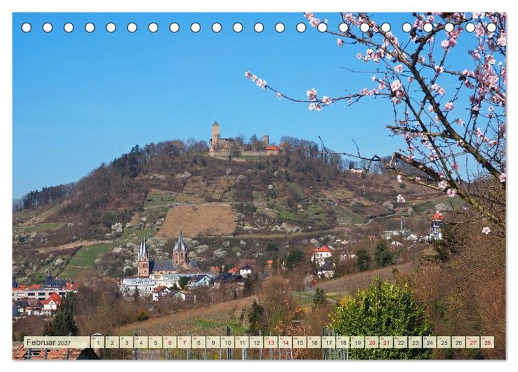 Produktbild: Heppenheim im Laufe der Jahreszeiten (Tischkalender 2027 DIN A5 quer), CALVENDO Monatskalender
