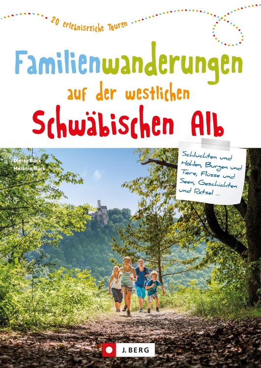 Produktbild: Familienwanderungen auf der westlichen Schw&auml;bischen Alb