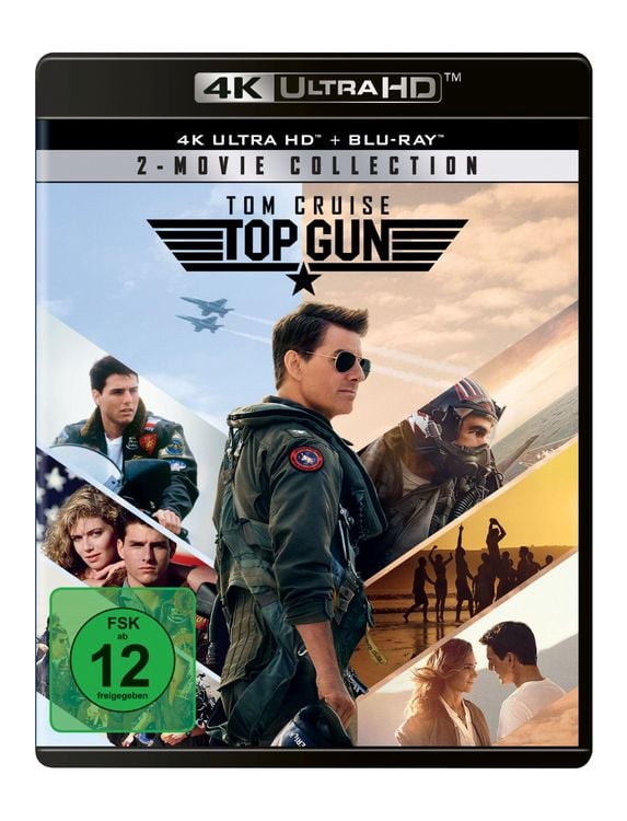 Produktbild: Top Gun 2-Movie-Collection (2 4K Ultra HD) (+ 2 Blu-rays)