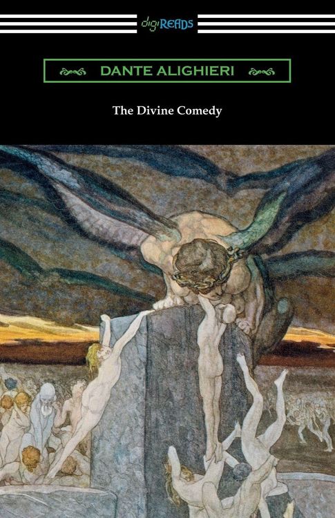 Produktbild: The Divine Comedy (Translated by Henry Wadsworth Longfellow with an Introduction by Henry Francis Cary)