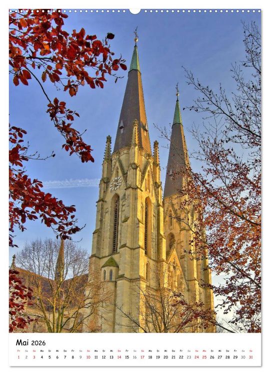 Produktbild: Kreis Coesfeld im M&uuml;nsterland (hochwertiger Premium Wandkalender 2026 DIN A2 hoch), Kunstdruck in Hochglanz