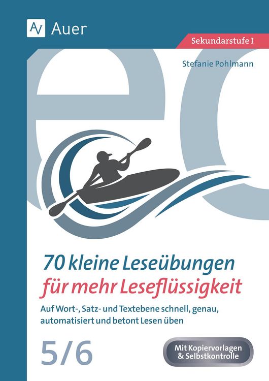 Produktbild: 70 kleine Lese&uuml;bungen f&uuml;r mehr Lesefl&uuml;ssigkeit 5-6