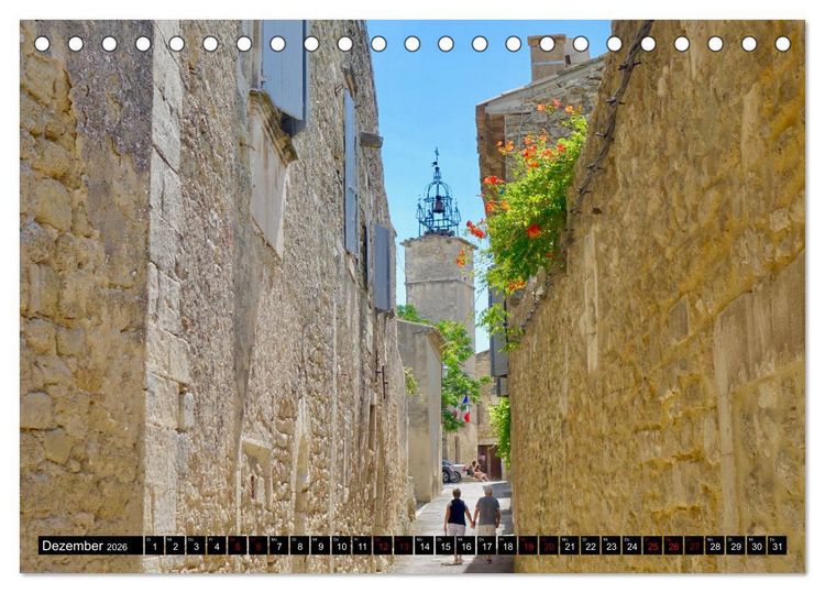 Produktbild: Luberon. Im Herzen der Provence (Tischkalender 2026 DIN A5 quer), CALVENDO Monatskalender
