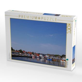 Produktbild: CALVENDO Puzzle Hafen von Hiddensee | 1000 Teile Lege-Gr&ouml;&szlig;e 64x48cm Foto-Puzzle f&uuml;r gl&uuml;ckliche Stunden