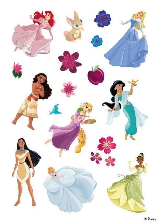 Produktbild: Disney Prinzessin: Malspa&szlig; mit 3D-Stickern