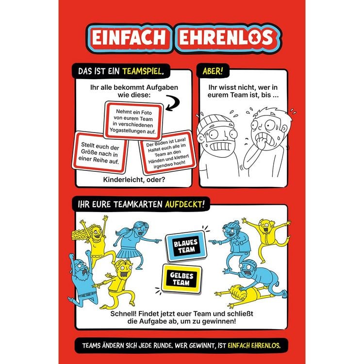 Produktbild: Exploding Kittens - Einfach Ehrenlos, Partyspiel