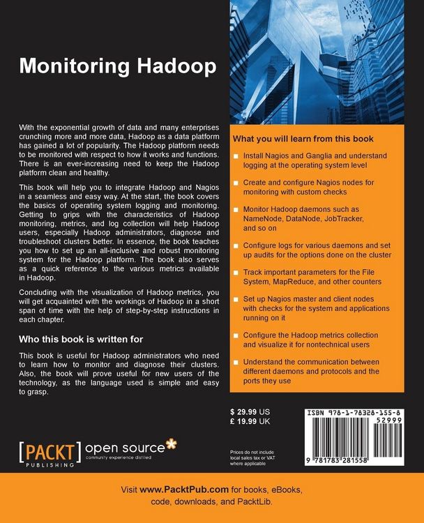 Produktbild: Monitoring Hadoop