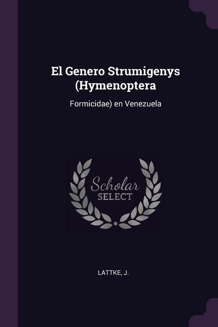Produktbild: El Genero Strumigenys (Hymenoptera