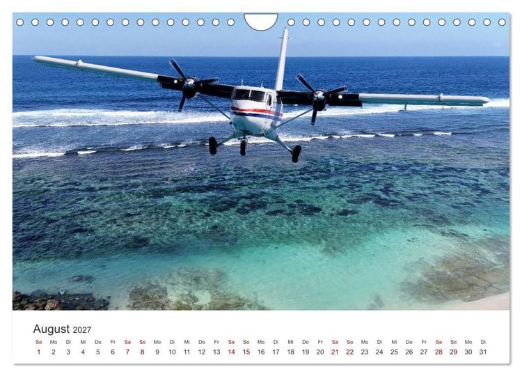 Produktbild: Flugzeuge &uuml;ber den Wolken (Wandkalender 2027 DIN A4 quer), CALVENDO Monatskalender