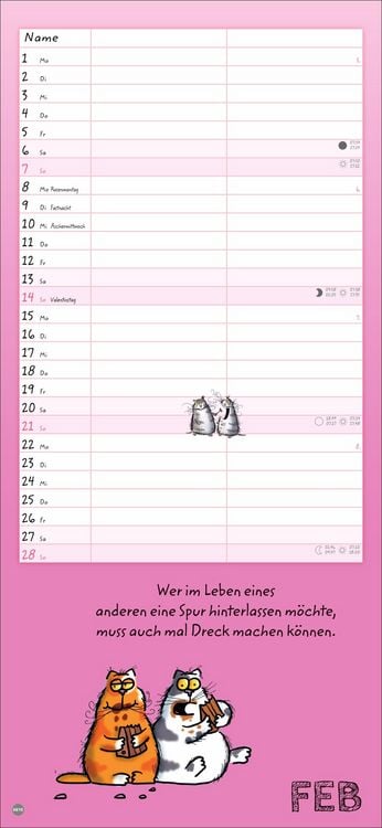 Produktbild: Catzz Planer f&uuml;r zwei 2027