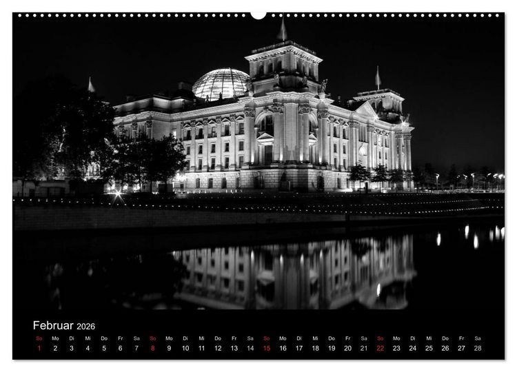 Produktbild: Berlin (Wandkalender 2026 DIN A2 quer), CALVENDO Monatskalender