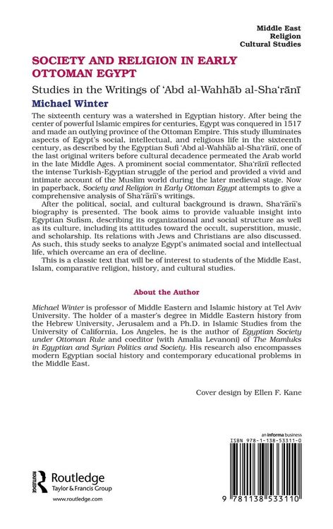 Produktbild: Society and Religion in Early Ottoman Egypt