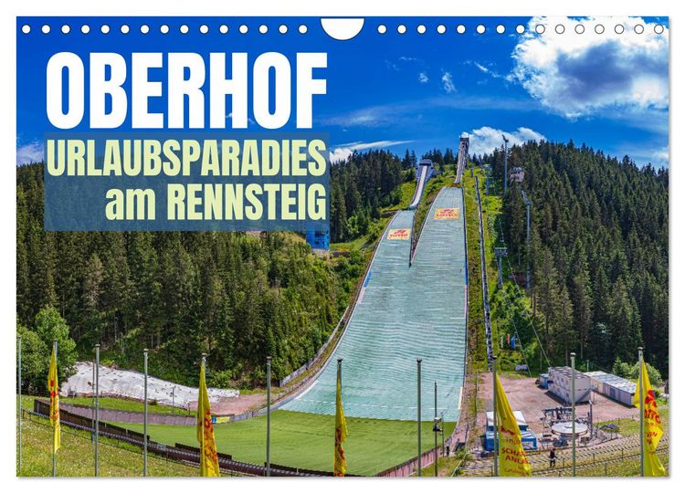 Produktbild: Oberhof - Urlaubsparadies am Rennsteig (Wandkalender 2026 DIN A4 quer), CALVENDO Monatskalender