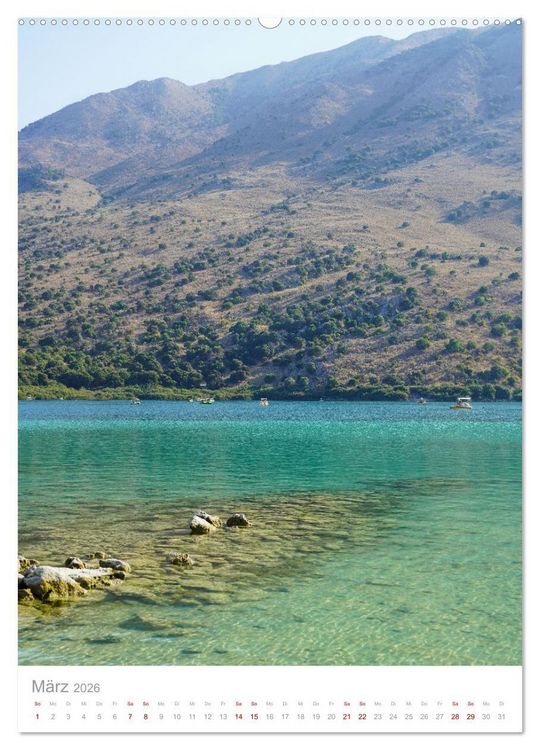 Produktbild: Kreta (hochwertiger Premium Wandkalender 2026 DIN A2 hoch), Kunstdruck in Hochglanz