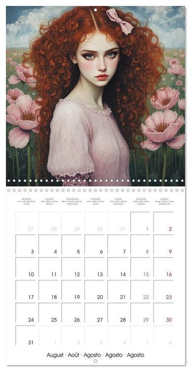 Produktbild: Sual&acute;M, S: Whispering Petals (Wall Calendar 2026 12 &times; 12 Inc