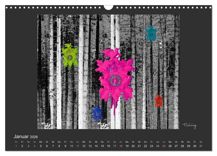 Produktbild: Schwarzwald. Anders. (Wandkalender 2026 DIN A3 quer), CALVENDO Monatskalender